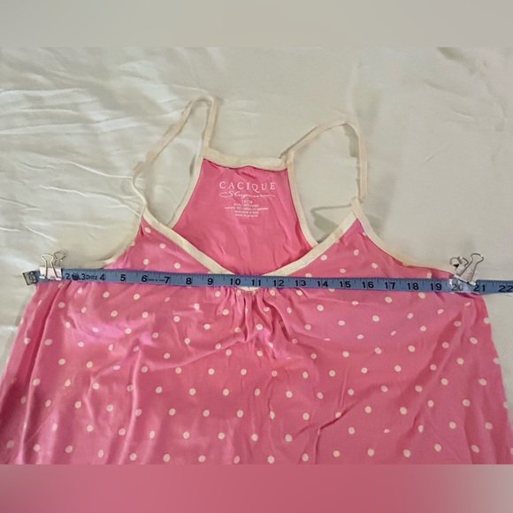 Cacique Pink Polka Dot Sleepwear - Picture 6 of 8